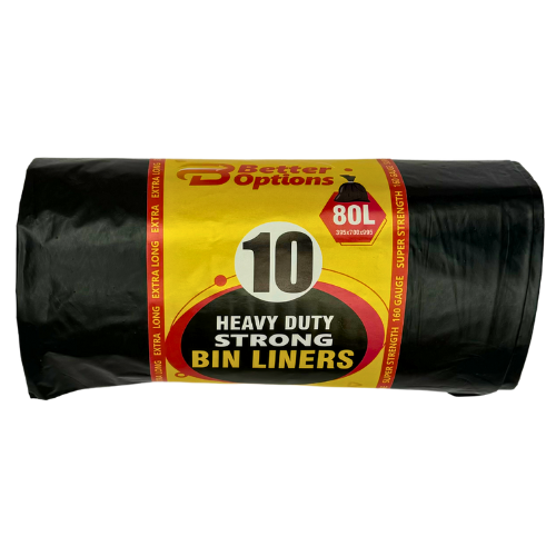 Better Options Heavy Duty Strong Bin Bags