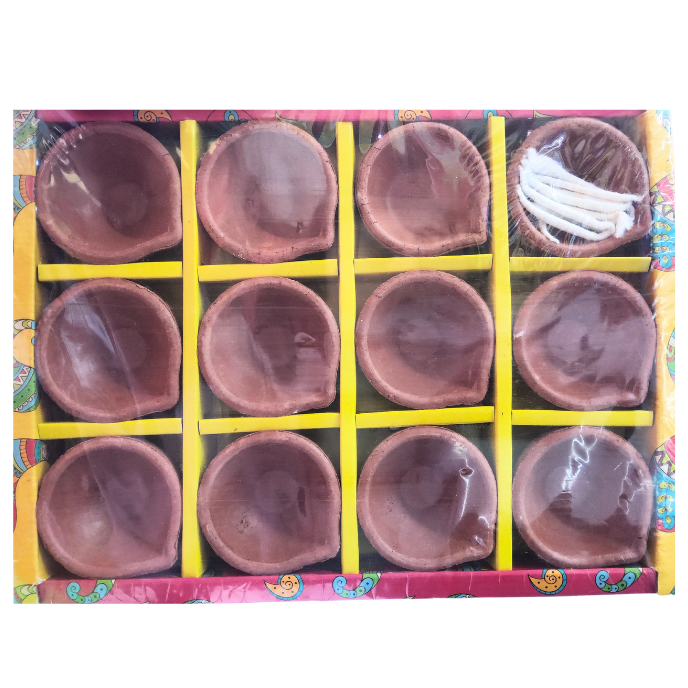 Rams Plain Ek Vat With Wick - 12pc