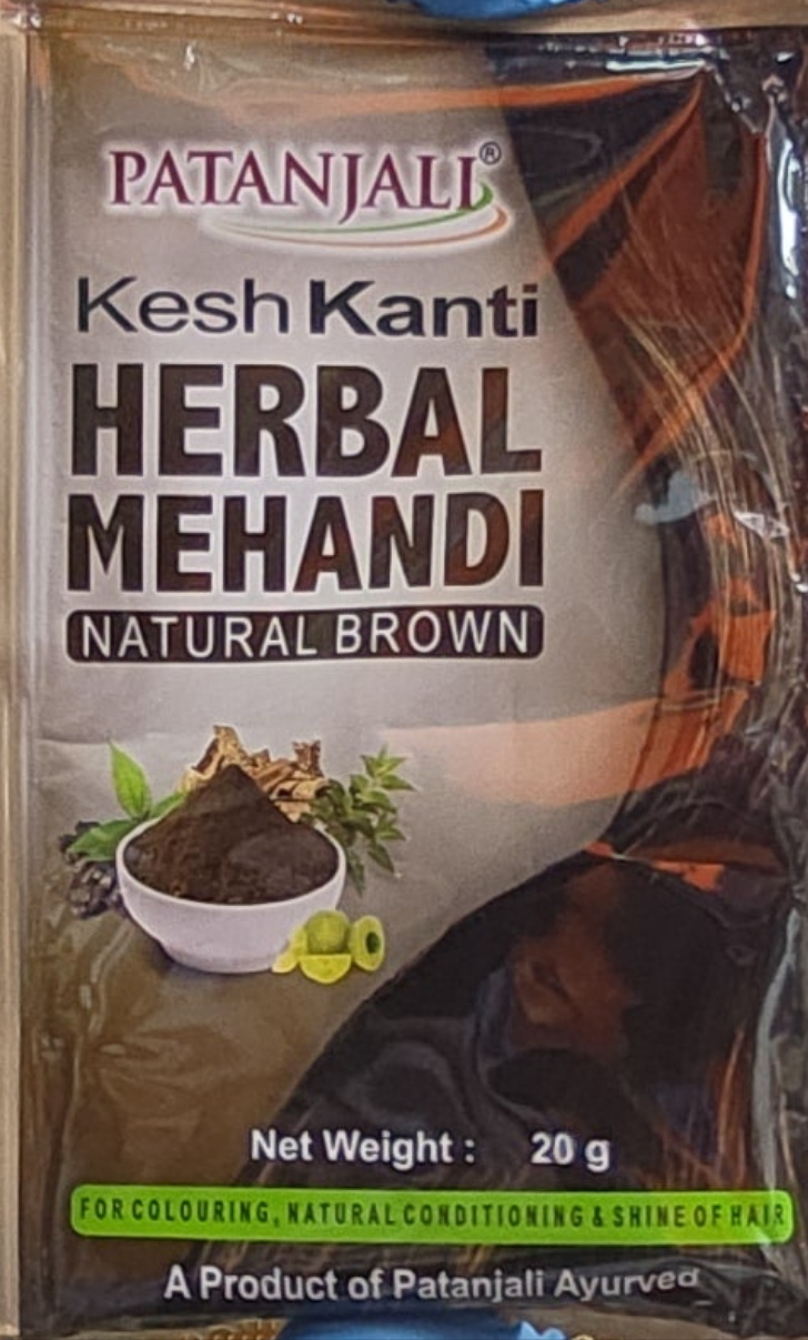 Patanjali Kesh Kanti Herbal Mehandi Natural Brown