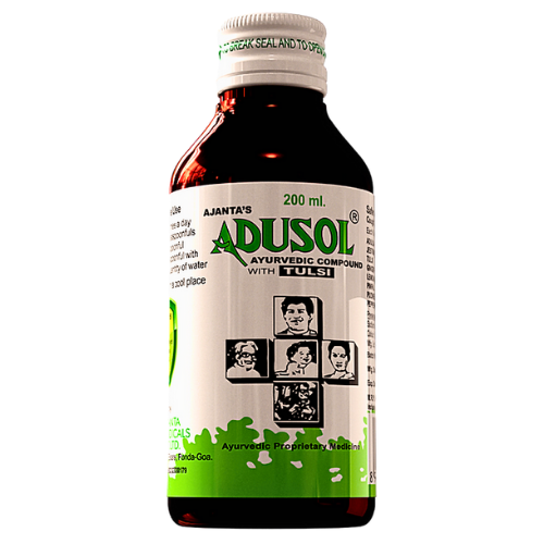 Ajanta's Adulsa Tulsi Syrup