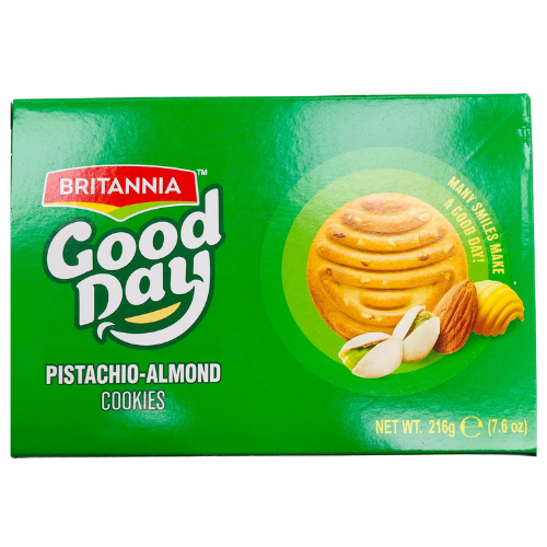 Good Day Pistachio Almond Cookies