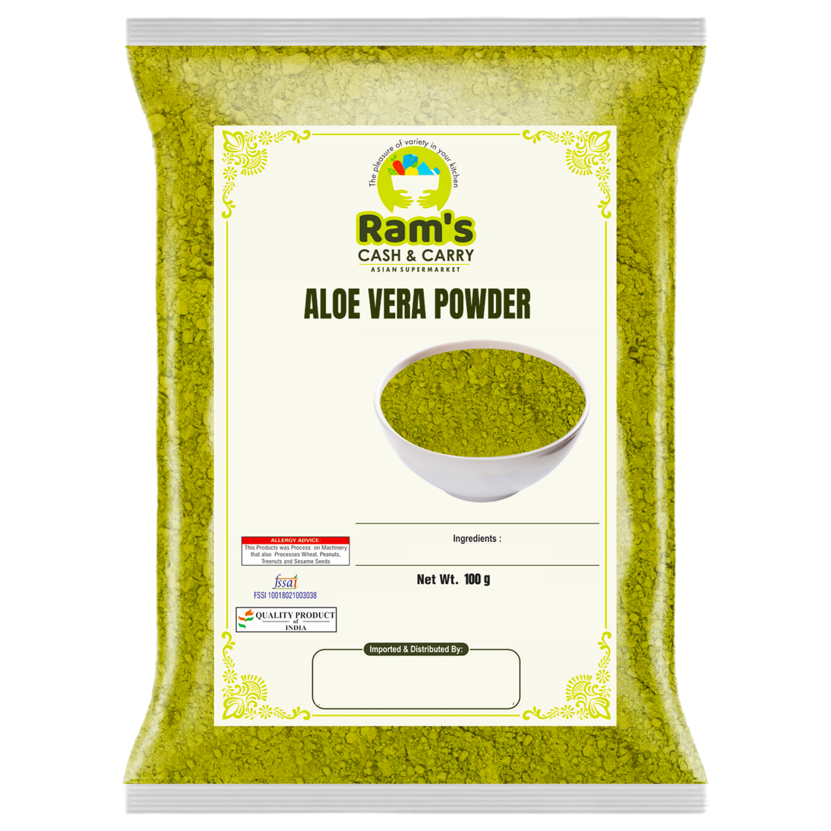 Rams Aloe Vera Powder