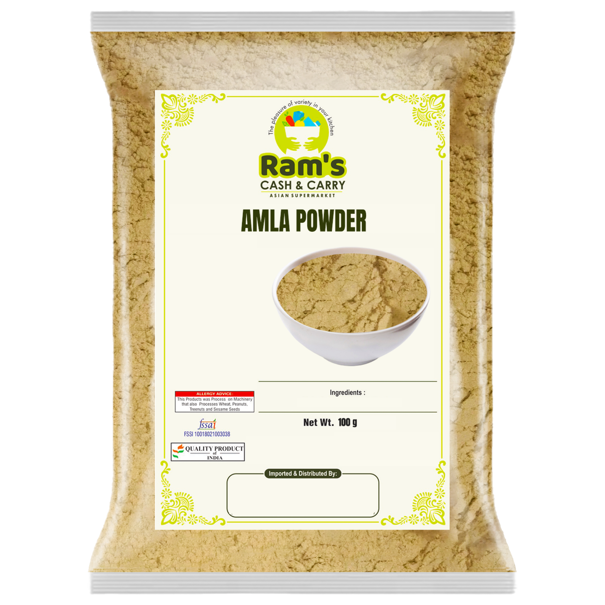 Rams Amla Powder