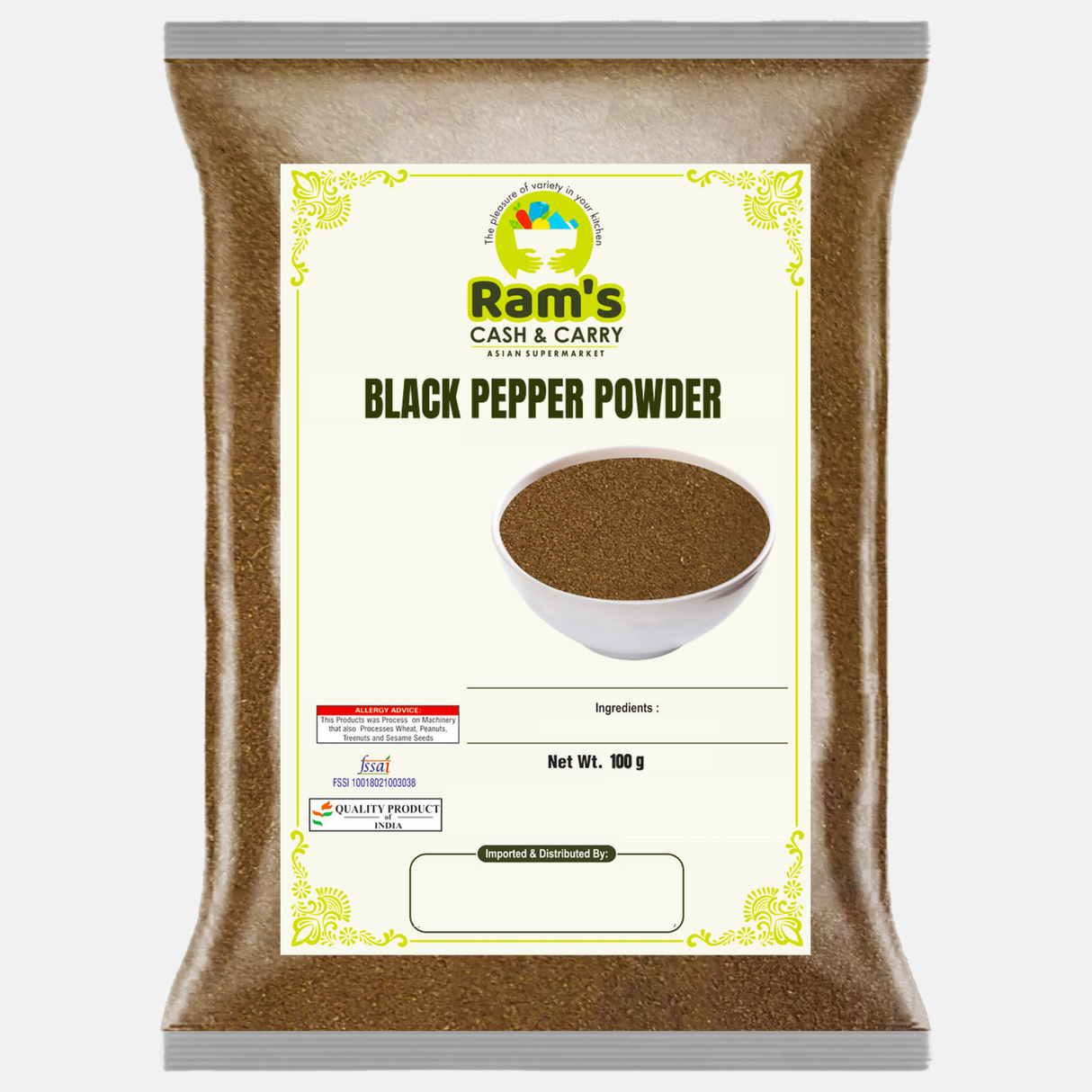 Rams Black Pepper Powder