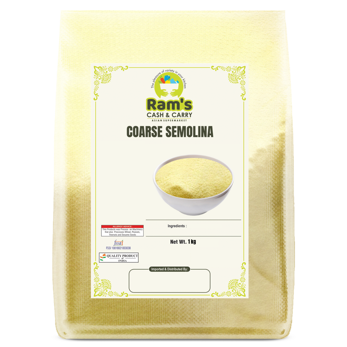 Rams Coarse Semolina