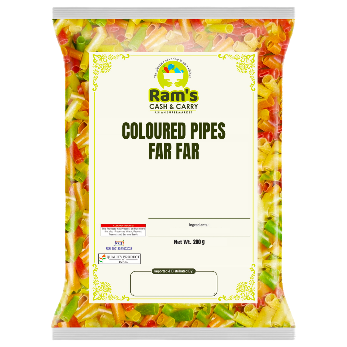 Rams Coloured Pipes Far Far