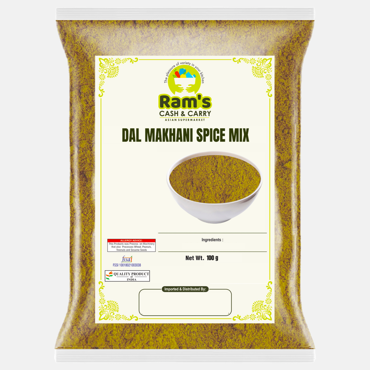 Rams Dal Makhani Masala Mix