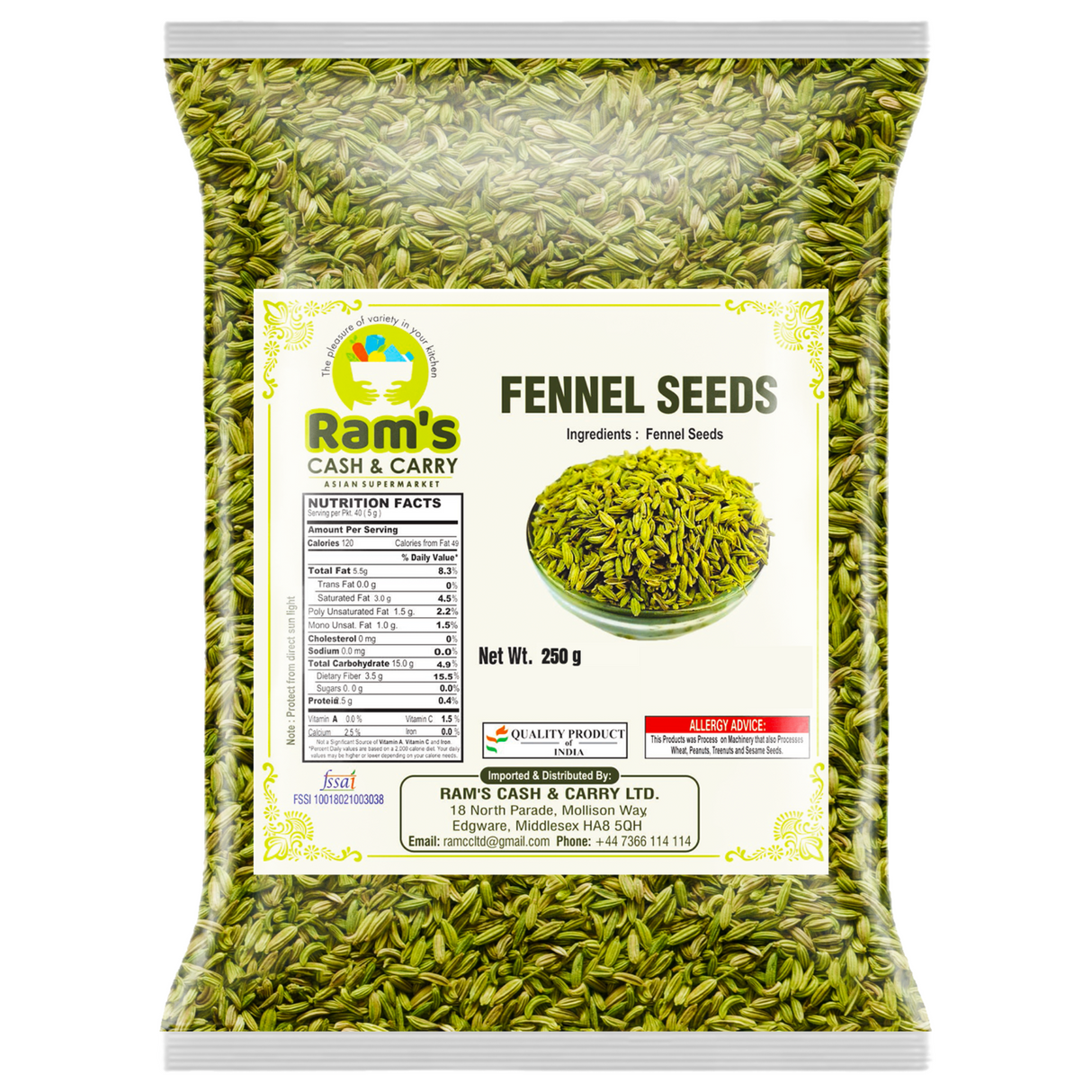 Rams Fennel Seeds