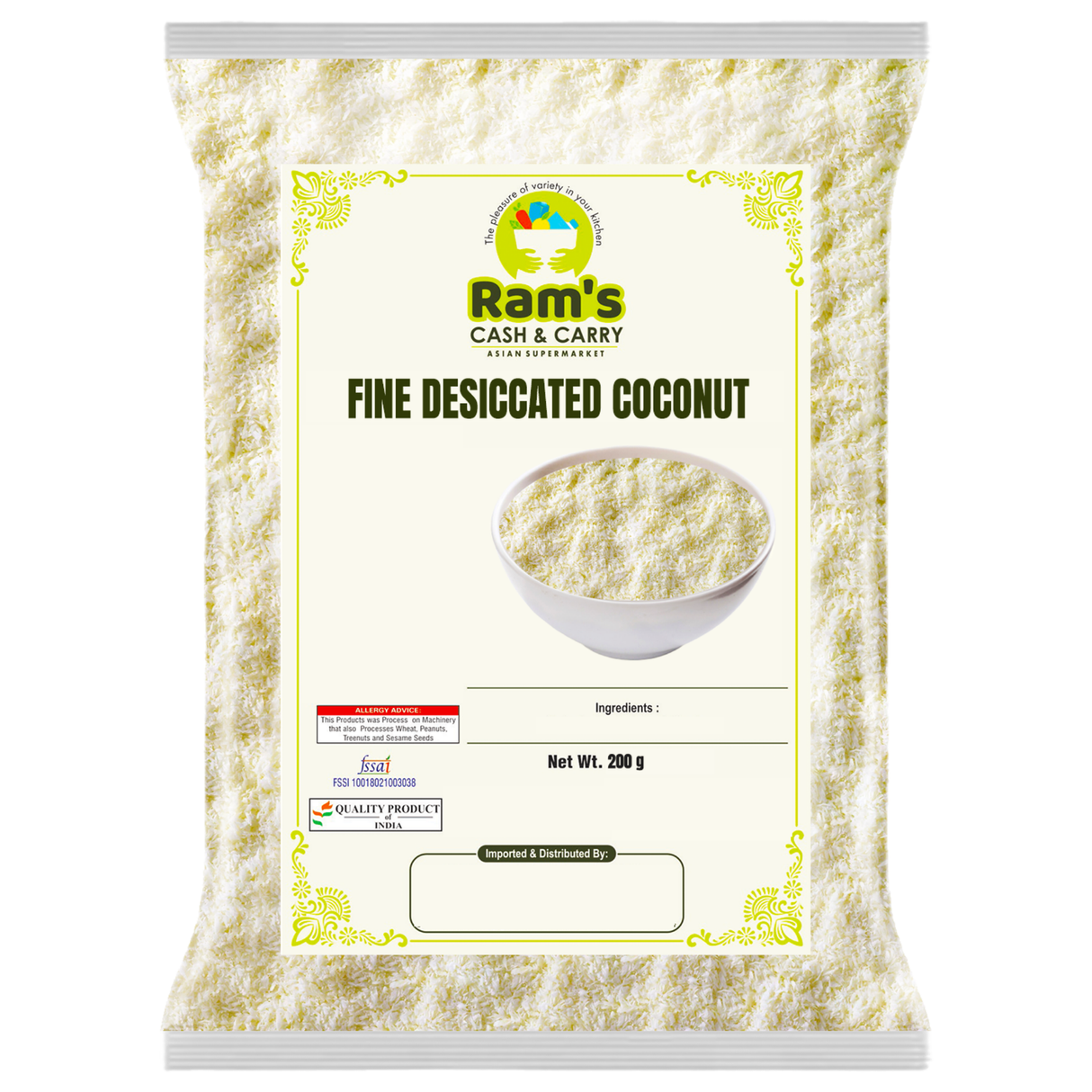 Rams Fine Desiccated Coconut