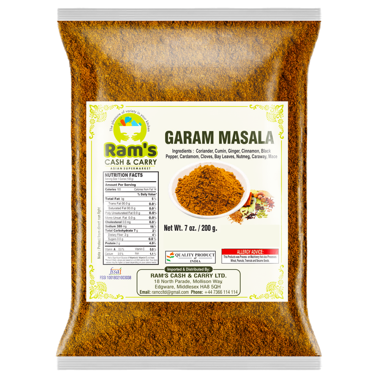 Rams Garam Masala