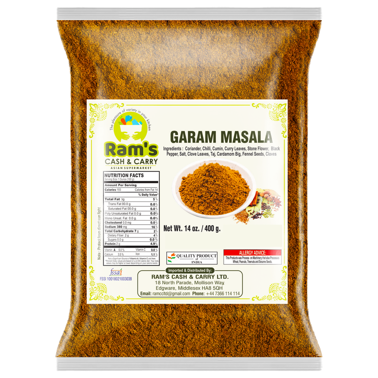 Rams Garam Masala