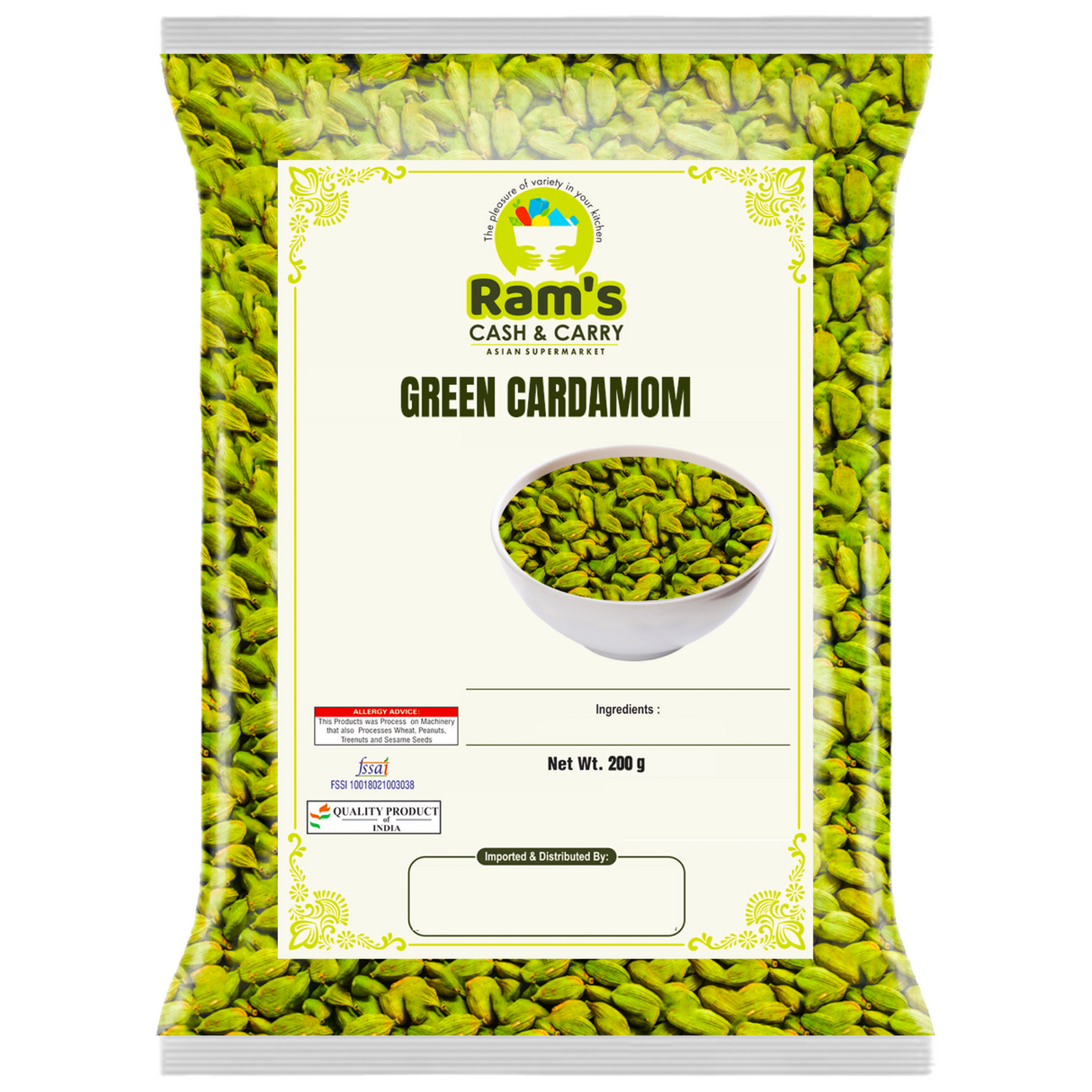 Rams Green Cardamom