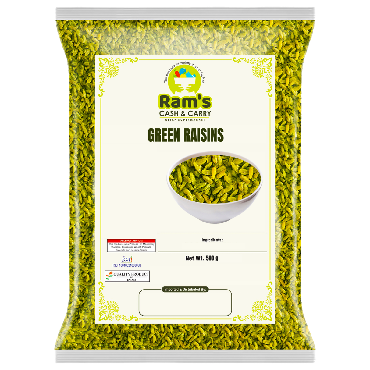 Rams Green Raisins