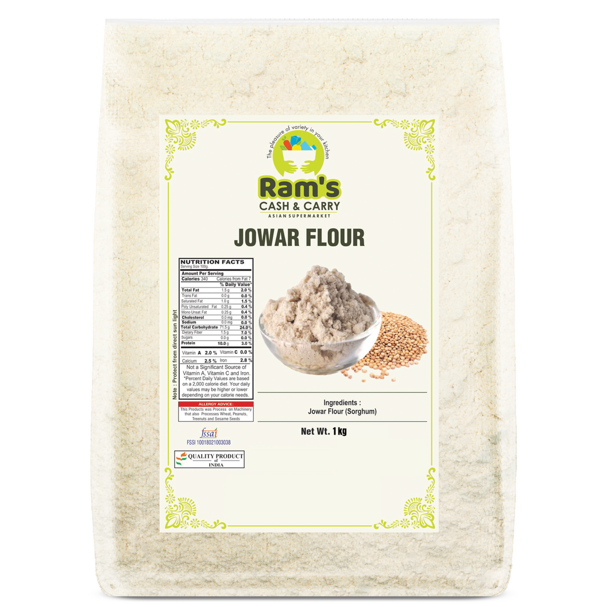 Rams Jowar Flour