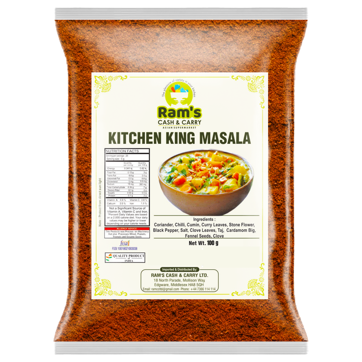 Rams Kitchen King Masala