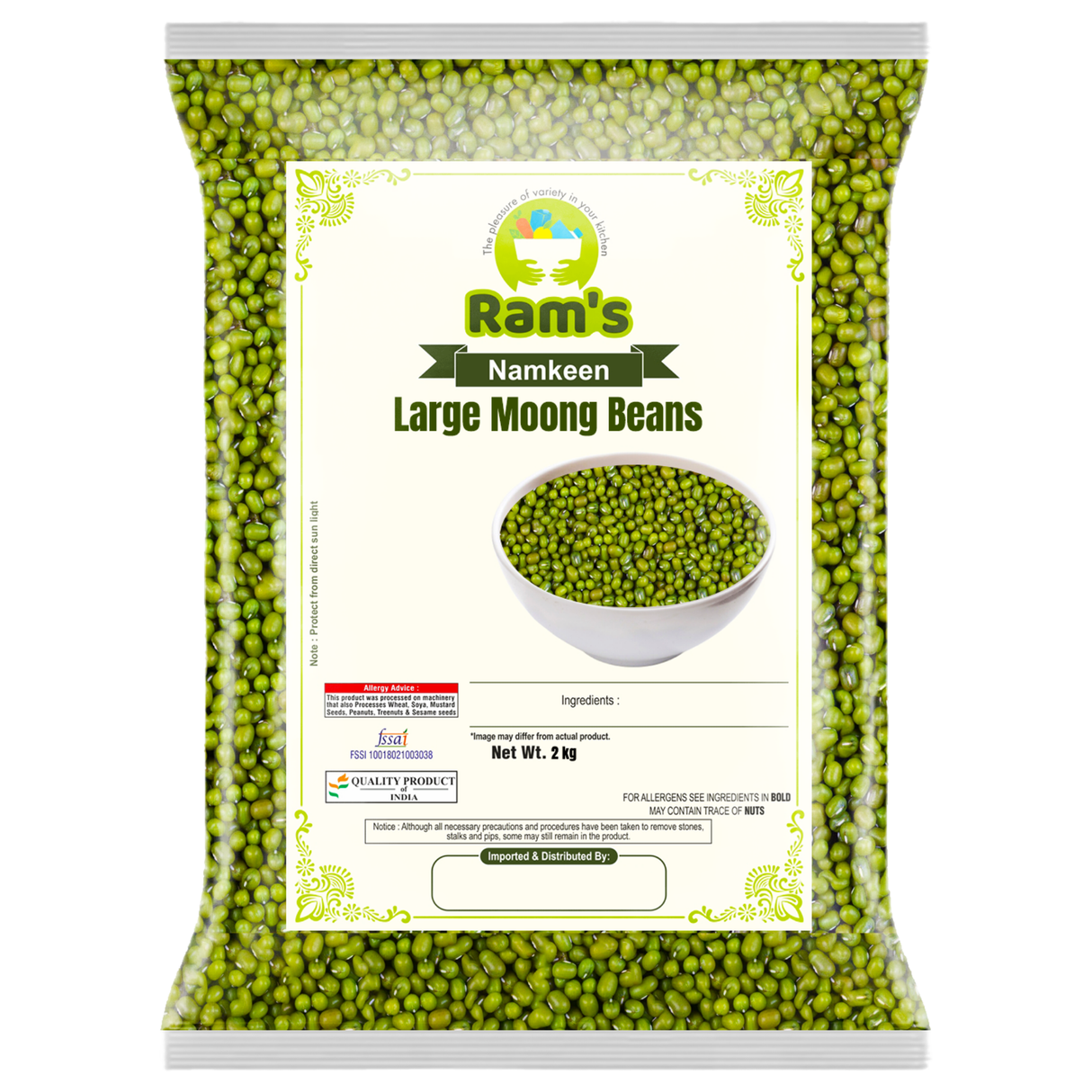 Rams Large Moong Beans