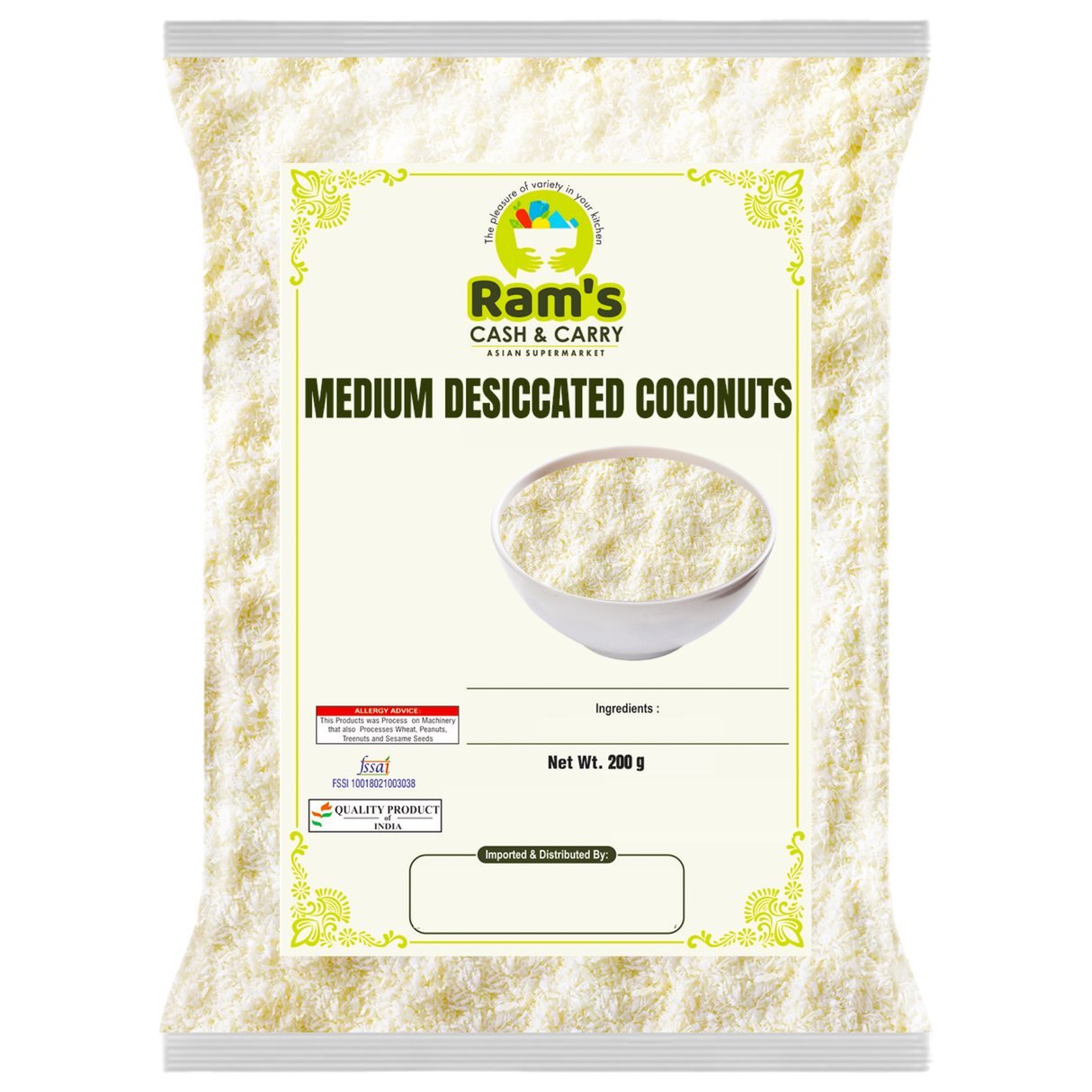 Rams Medium Desiccated Coconut