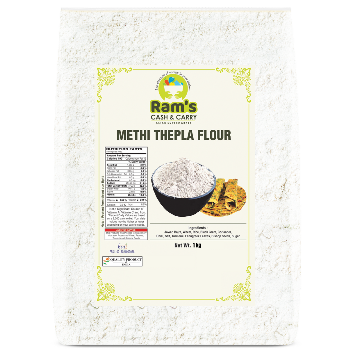 Rams Methi Thepla Flour
