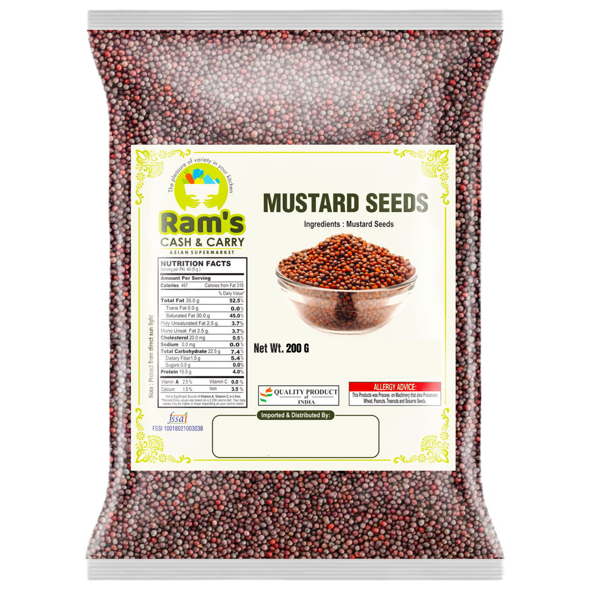 Rams Mustard Seeds