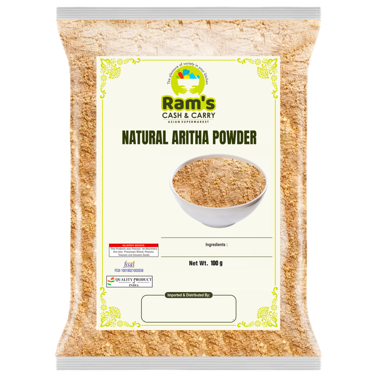 Rams Natural Aritha Powder