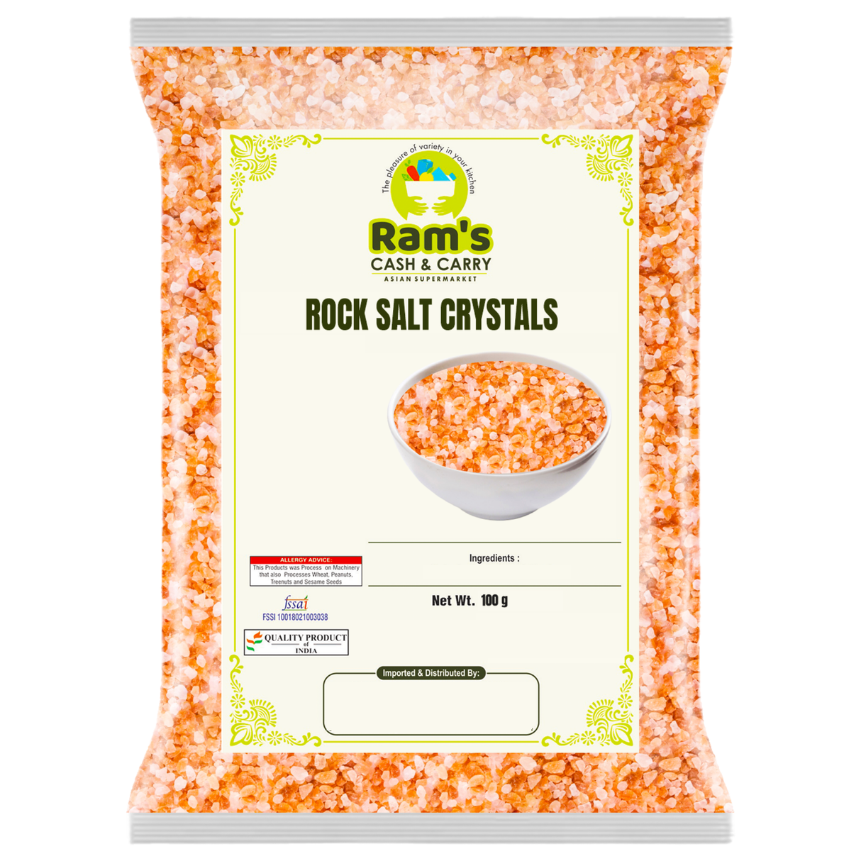 Rams Rock Salt Crystals