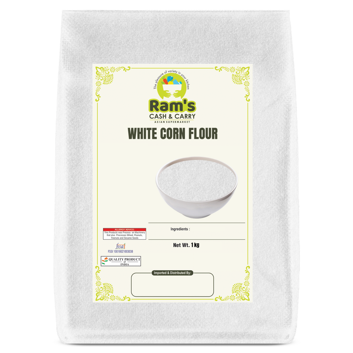 Rams White Corn Flour
