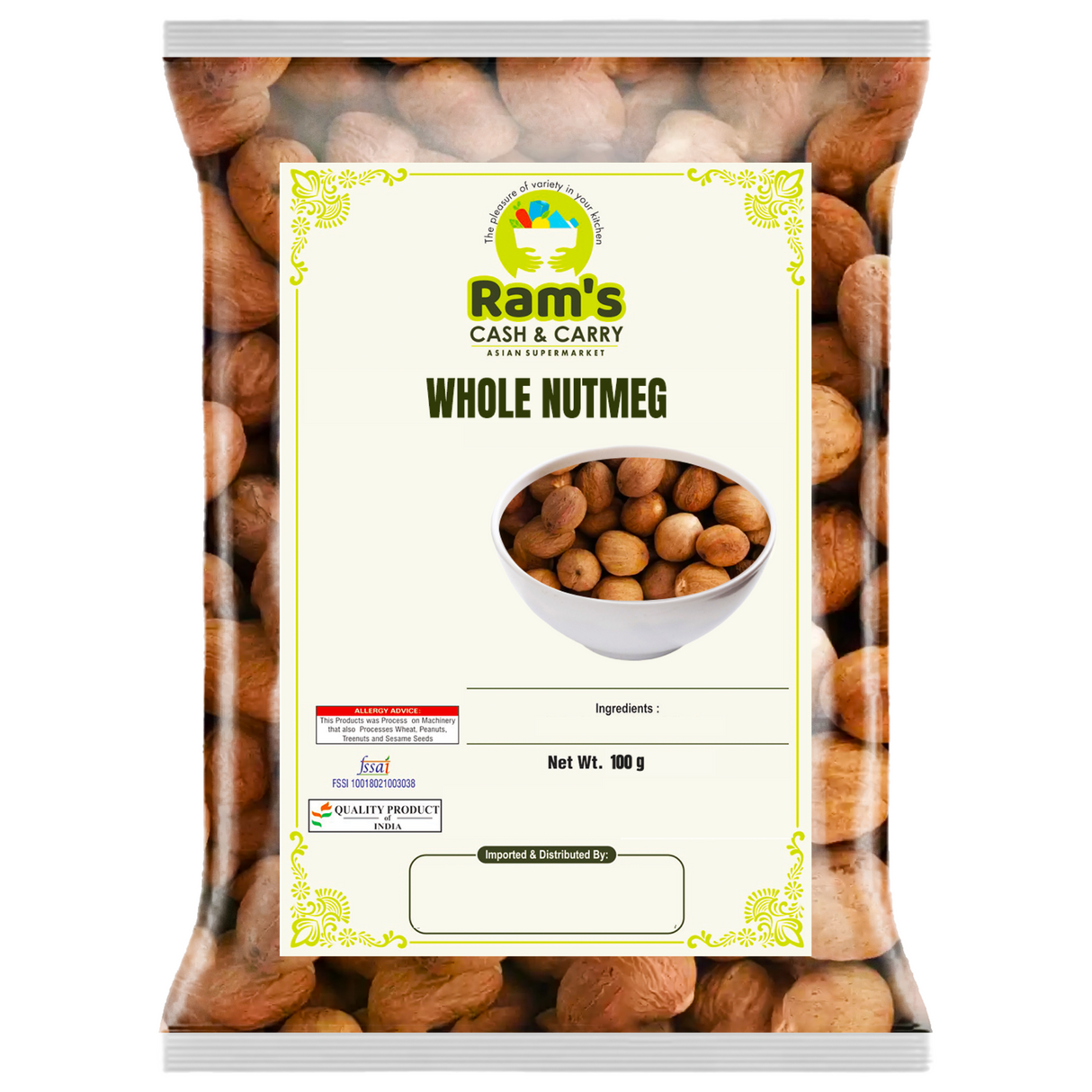 Rams Whole Nutmegs
