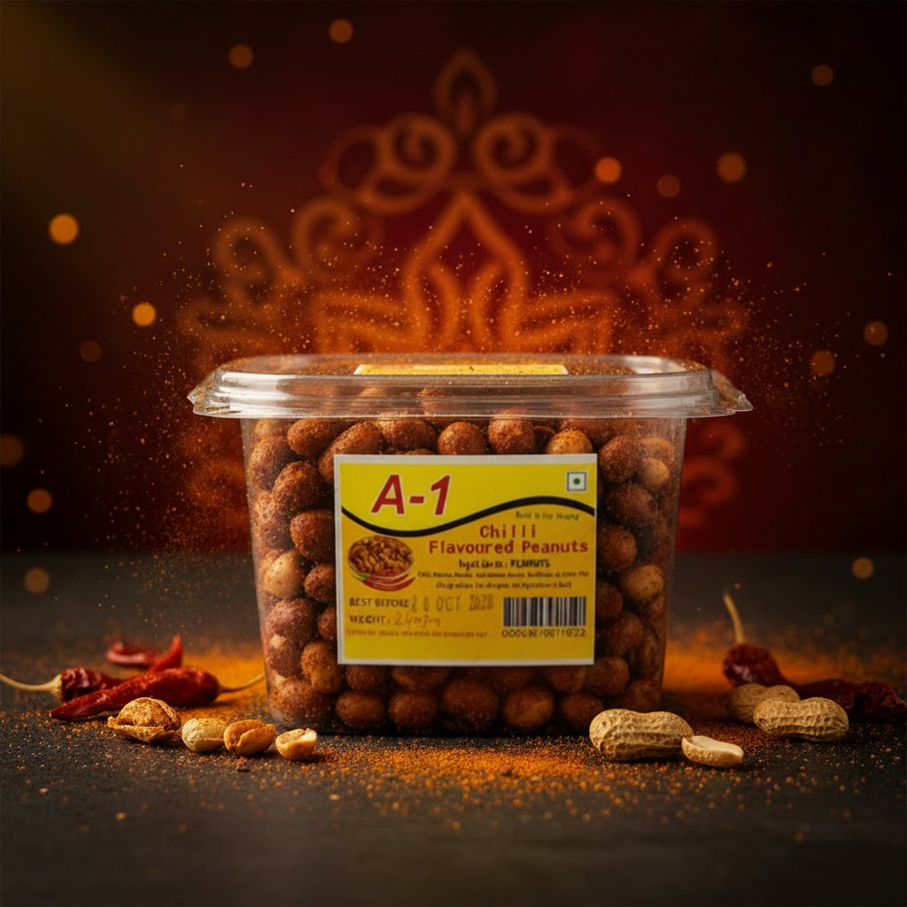 A1 CHILLI FLAVOURED PEANUTS 240G