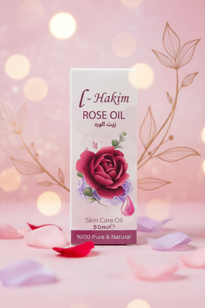 L-HAKIM ROSE SKIN CARE OIL (50ML)