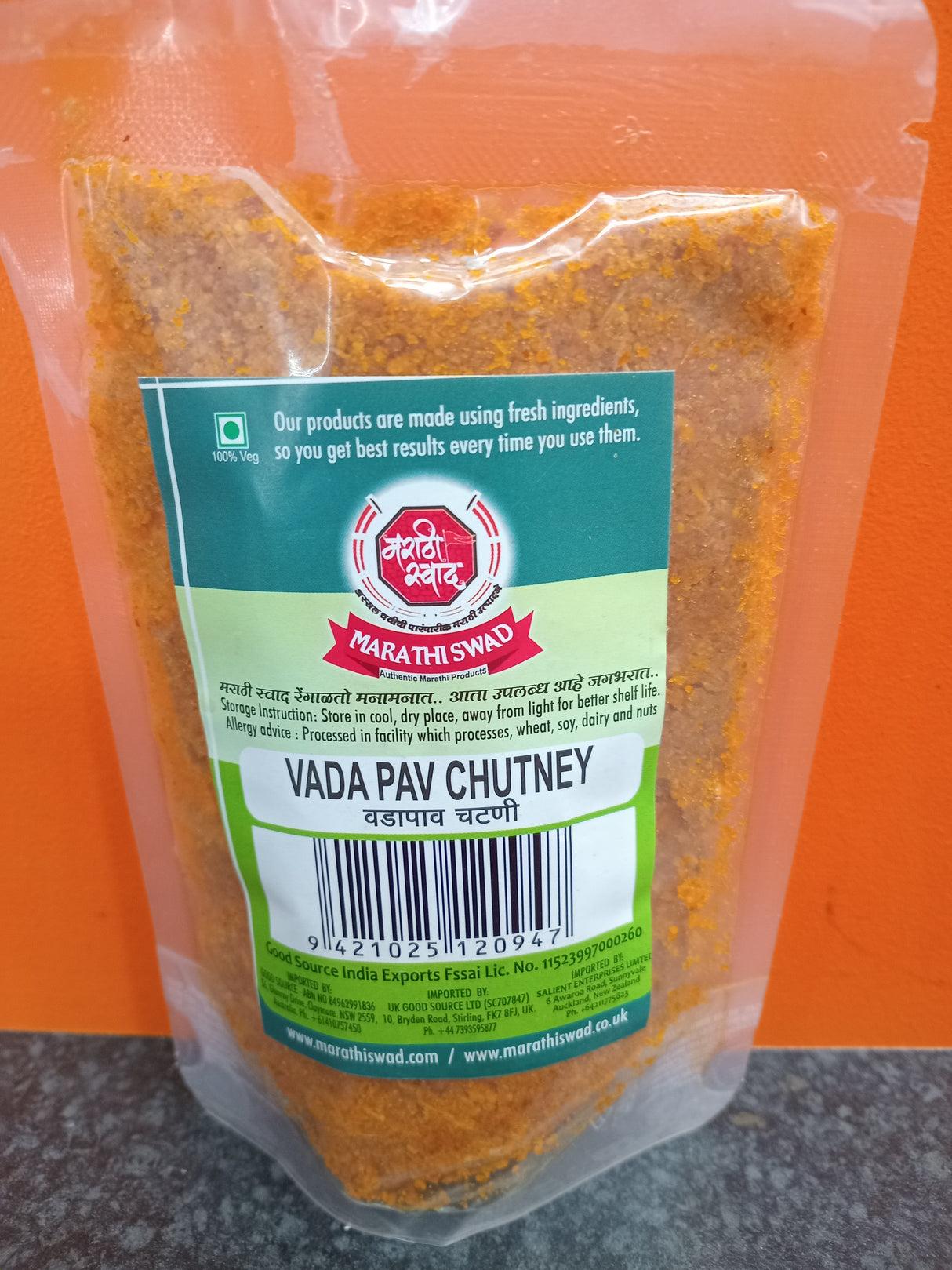 MARATHI SWAD VADA PAV CHUTNEY