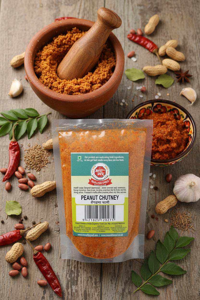 MARATHI SWAD PEANUT CHUTNEY