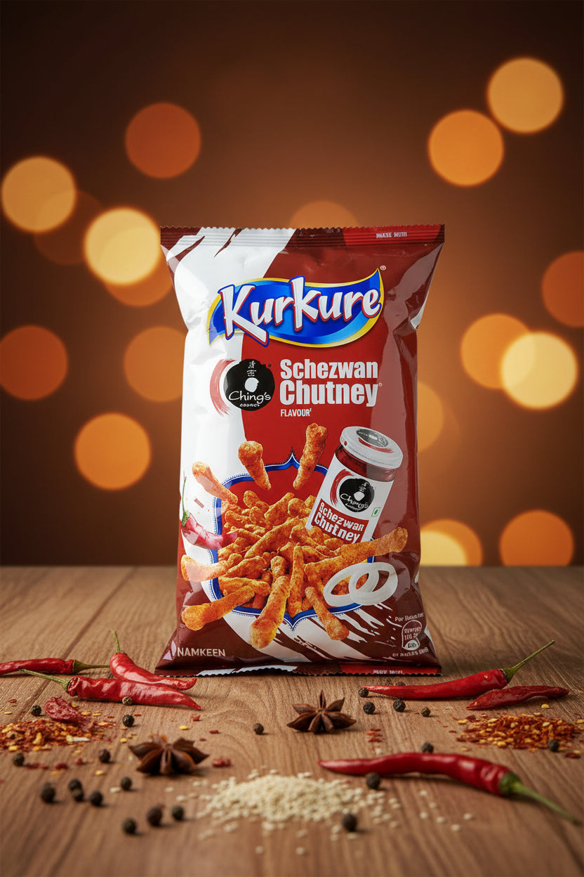 Kurkure shezwan chutney