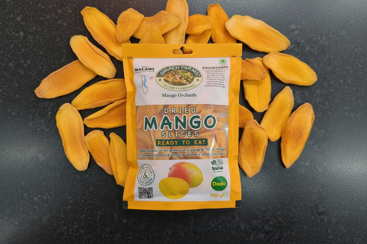 GIRACH FARMS DRIED MANGO SLICE