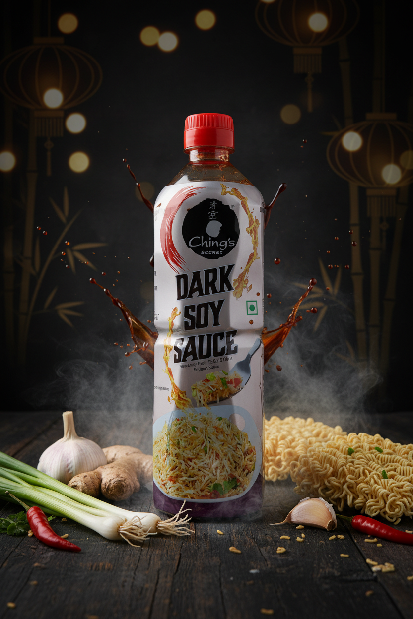CHING'S DARK SOY SAUCE (750G)