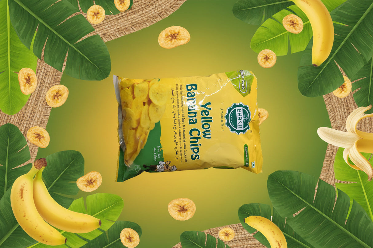 BHAKTI YELLOW BANANA CHIPS