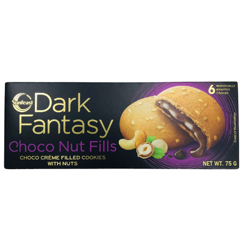 Sunfeast Dark Fantasy Choco Nut Fills Biscuits