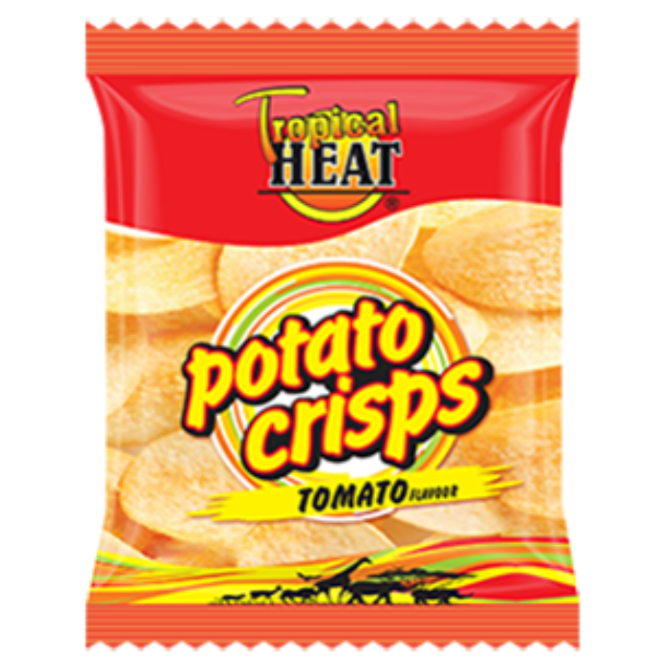 Tropical Heat Heroes Tomato Potato Crisps
