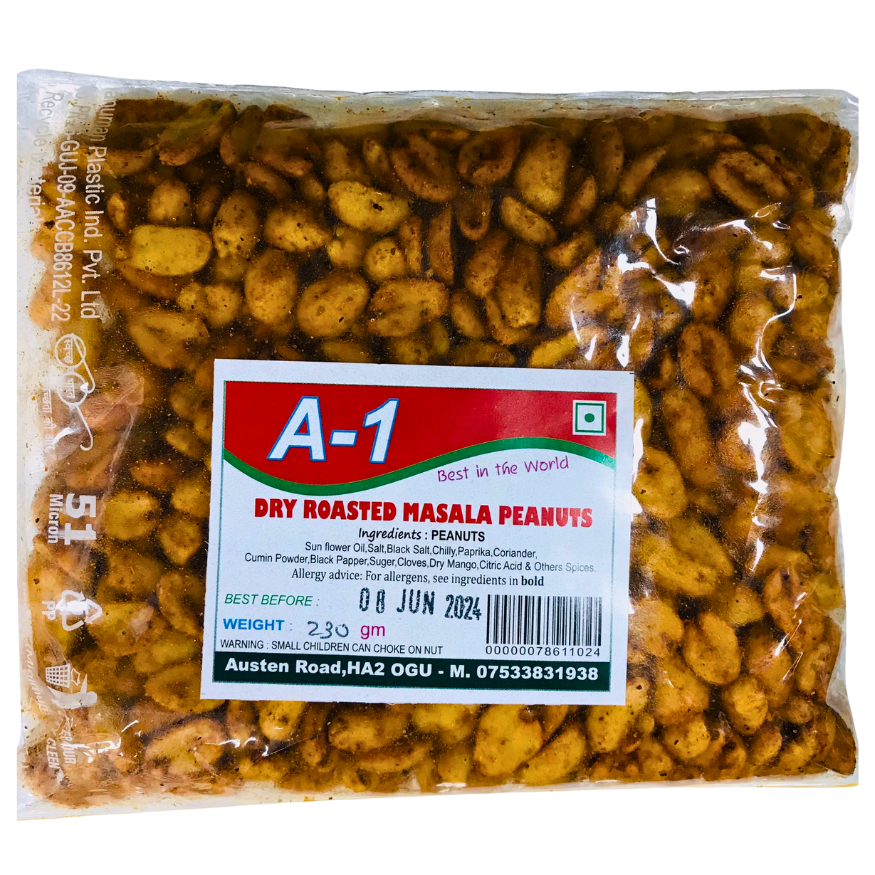 A-1 Dry Roasted masala   Peanuts