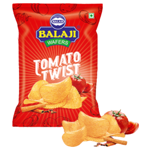 Balaji Tomato Twist Wafers