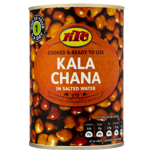 KTC Canned Boiled Kala Chana