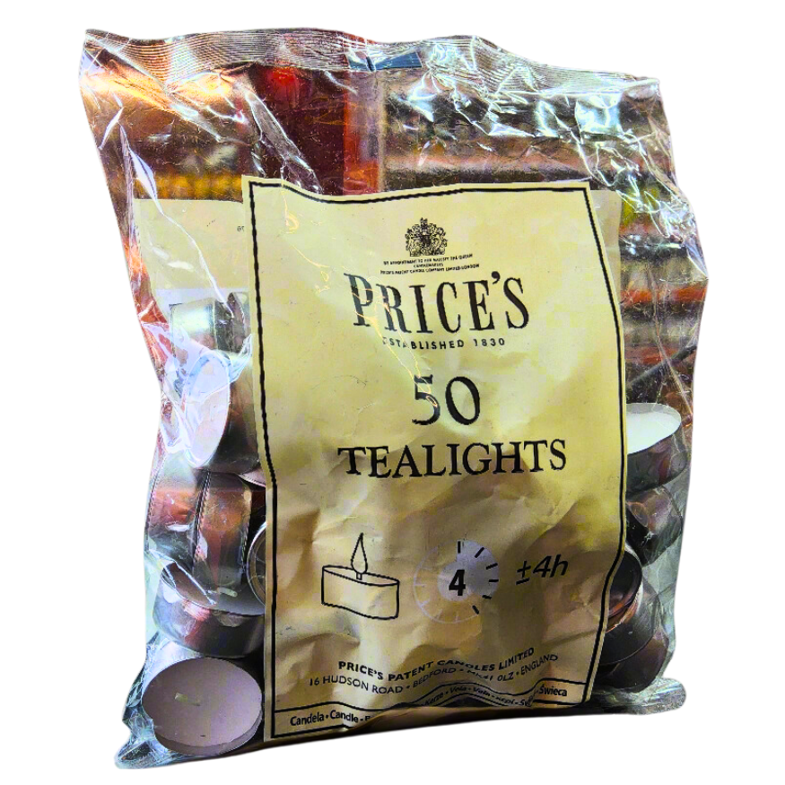 Prices White Tea Light Candles