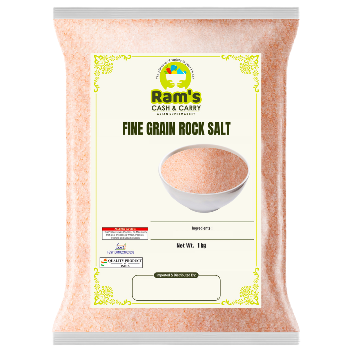 Rams Fine Grain Rock Salt