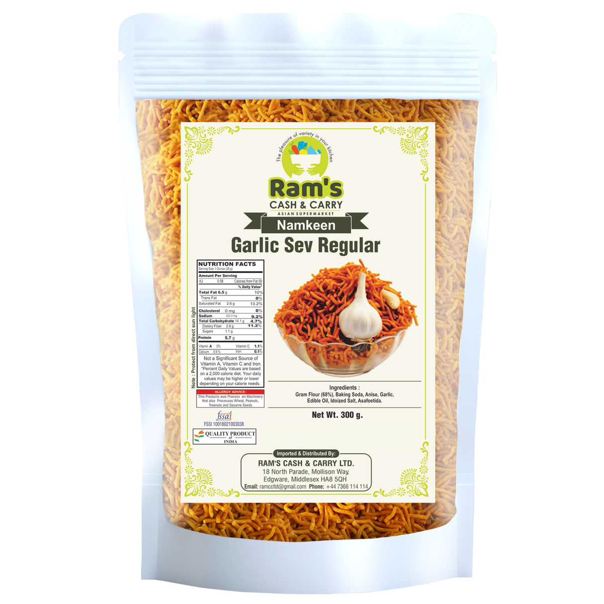 Rams Garlic Sev