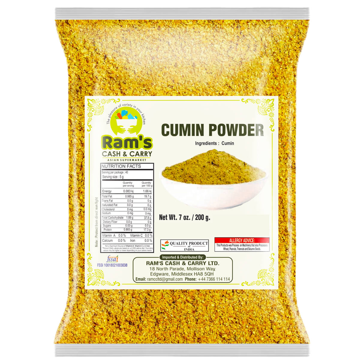 Rams Jeera Powder
