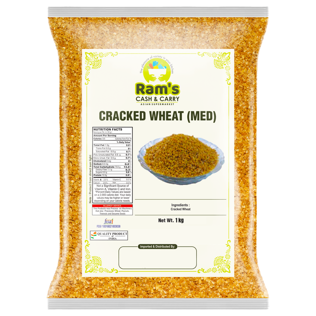 Rams Medium Cracked Wheat