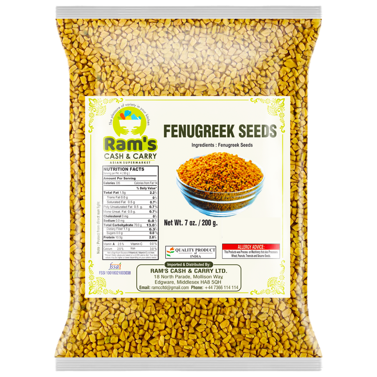 Rams Methi Seeds