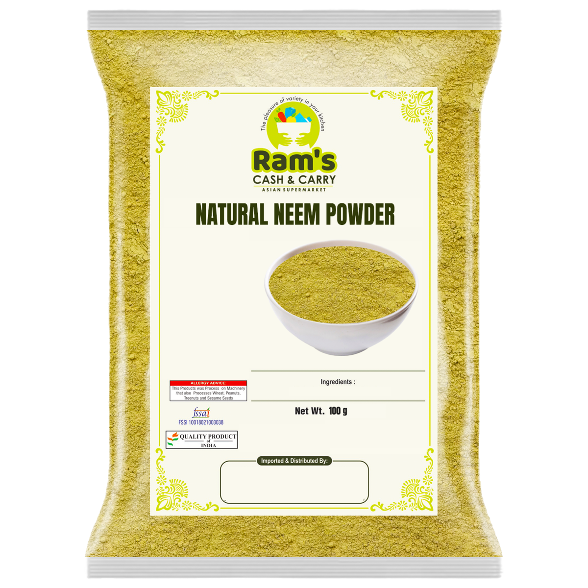 Rams Natural Neem Powder