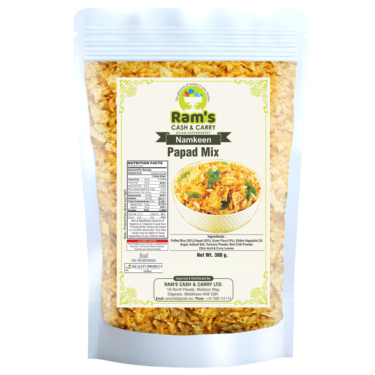 Rams Papad Mix