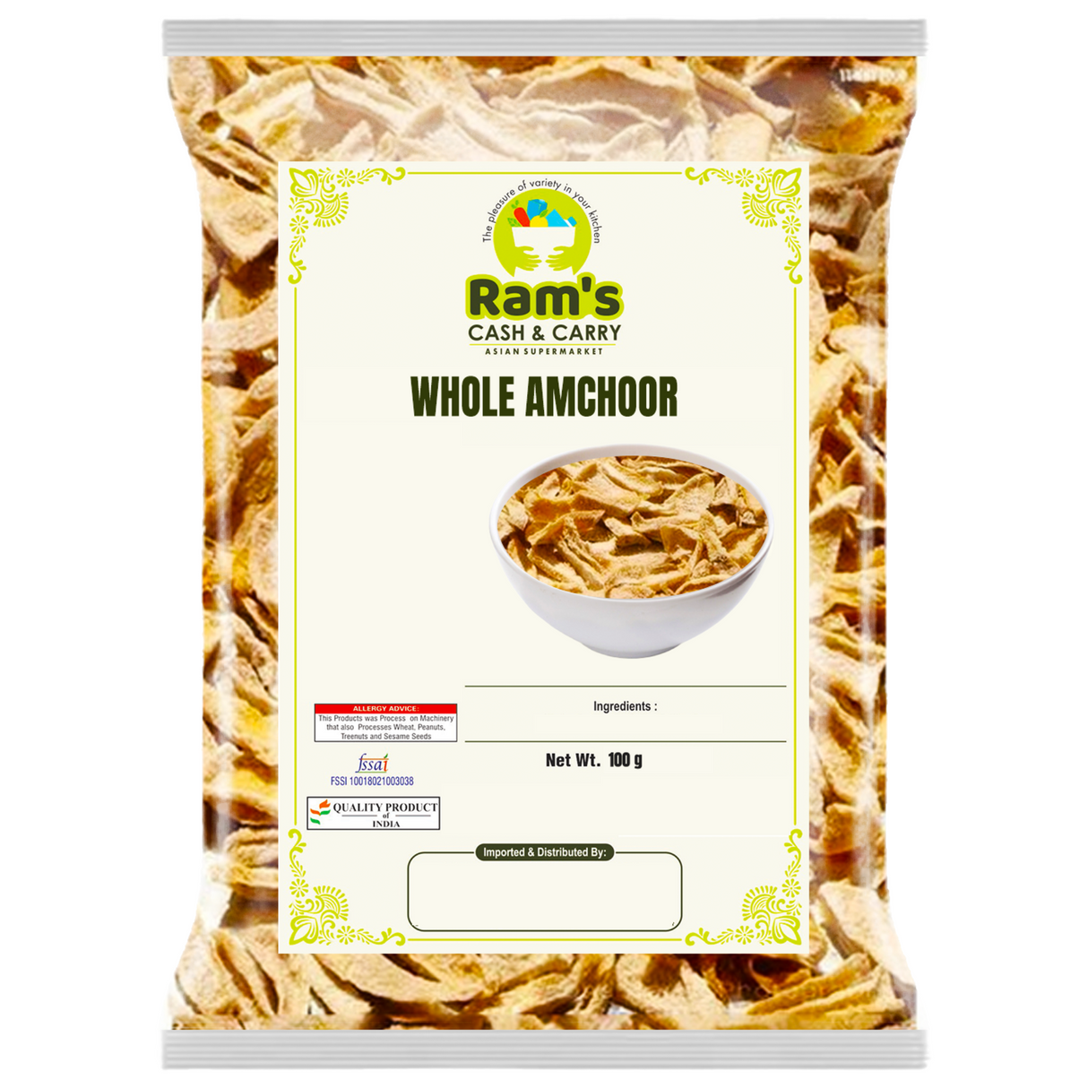 Rams Whole Amchoor