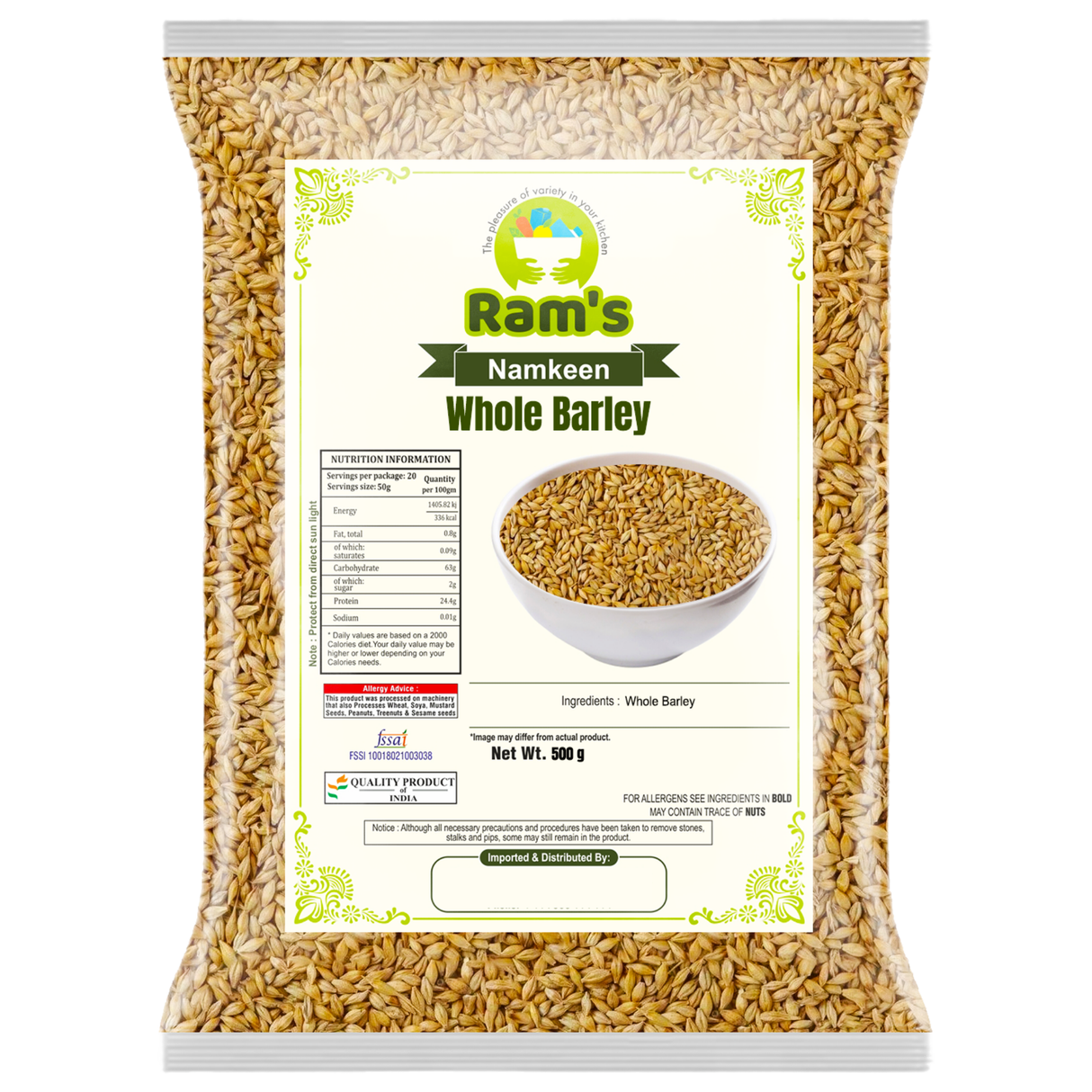 Rams Whole Barley